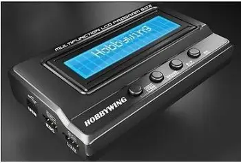 Hobbywing Multifunkčný LCD programátorom, Box, Integrované w/USB adaptér Voltmeter 3/1