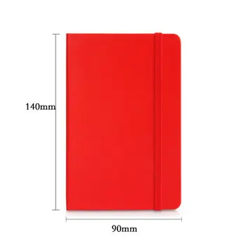 Deli papiernictvo vrecko na notebook malé vrecko na notebook poznámkový blok prenosný mini notebook denné poznámky PU kryt copybook