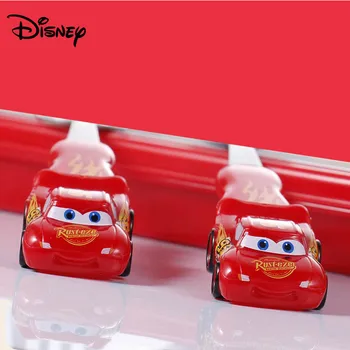 Disney Cars Príbor Nastaviť Domácnosti Detská Vidlička, Lyžica Set 304 Nerezovej Ocele Cartoon Vidlička, Lyžica Box 3D
