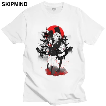 Japonsko Hudobné Anime K-O T Shirt Mužov Bavlna yui hirasawa T-tričko Krátky Rukáv mio akiyama Manga Čaj Slim Fit Tričko Oblečenie Darček