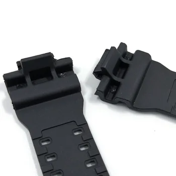 Príslušenstvo pin pracka pre Casio G SHOCK GA110 GA100 GD120 GW8900 nepremokavé 16 mm PU Športové hodinky remienok mužov a žien sledovať band