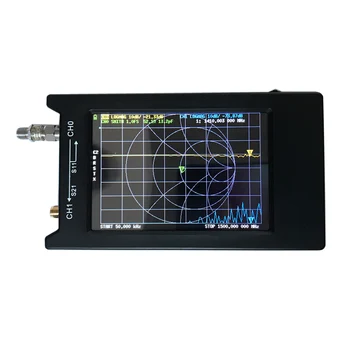 50KHz-1,5 GHz Vektor Analyzátora Siete NanoVNA-H4 4 Palcový LCD Displej Anténny Analyzátor GQ