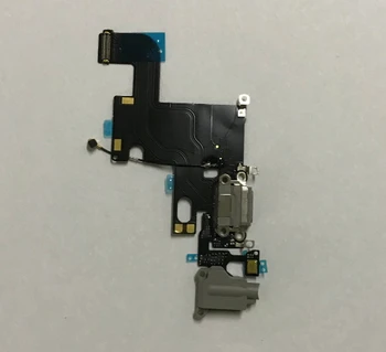 50pcs nabíjací port nabíjací dock konektor flex stužkový kábel s micro usb slúchadlá jack audio anttenna Pre iphone 6 6 G 4.7