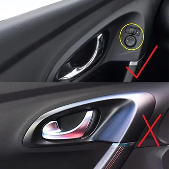 Pre Renault Kadjar ABS Uhlíkových vlákien styling príslušenstvo Auto Dvere, Okno, sklo, Výťah Spínača Kryt výbava 16 17 18 2019