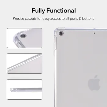 Cartoon Zvierat Medveďa 10.2 Silikónové iPad Prípade Vzduchu 4 Pro 10.9 2020 S Držiak na Pero 7. 8. Generácie 12.9 Pro 2018 Mini 4 5