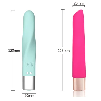 OLO 16 Rýchlostí Rúž Mini Vibrátor Bullet Prst Vibrador Klitorisu a G-Spot Vaginálnu Stimuláciu, Sexuálne Hračky pre Ženy