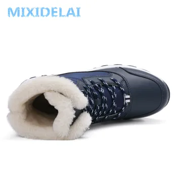 Sneh topánky 2019 Zimné značky teplé non-slip nepremokavé ženy topánky matka topánky bežné bavlna zimné, jesenné topánky žena