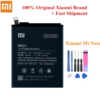 Originálne Batérie BM21 Pre Xiao Redmi Poznámka: 2900/3000mAh Kvalitné Mobilné Telefónne kontakty batérie Akku +Nástroje