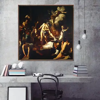 Múr Umenia Plagátu Plátno Na Maľovanie Nordic Štýl Taliansko Michelangelo Merisi Da Caravaggio Modulárny Obrázky Domova Tlačí Na Darček