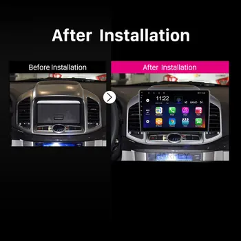 Harfey Car Multimedia player 10.1 palcový Android 10.0 pre 2017 Chevrolet Captiva autorádia GPS podpora Carplay OBD2
