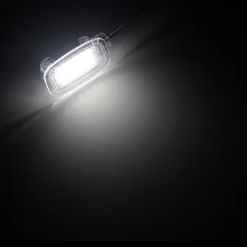 ANGRONG 2x Canbus LED Zdvorilosť Footwell Batožiny Svetlo Na Mercedes Benz W204 W212 W216 W221