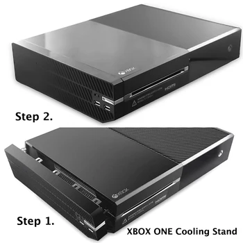 Podpora Base Ovládanie pre Xbox X box Jeden Chladič Chladiaci Ventilátor Herné Konzoly Stojan Radič Držiak na Príslušenstvo USB Accesorios Van