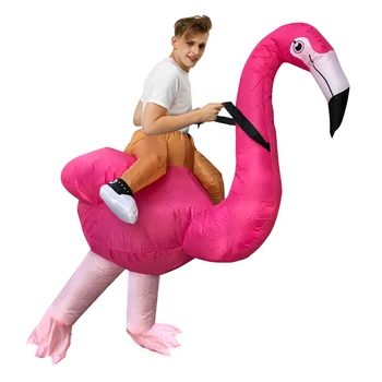 Dospelých Purim Flamingo Nafukovacie Halloween Kostým Súťaž: Cosplay Kostýmy, Hranie Rolí, Karneval, Party Anime Maskot Maškarný