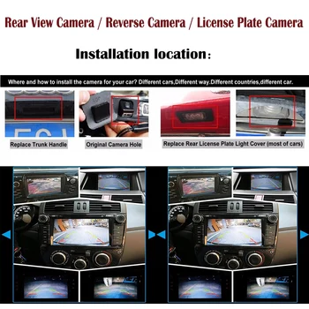 Parkovacia Kamera Pre Mazda 3 2005~2013 2006 2007 2008 2009 2010 M3 CCD, Nočné Videnie zálohy Cúvaní Kamera špz fotoaparát
