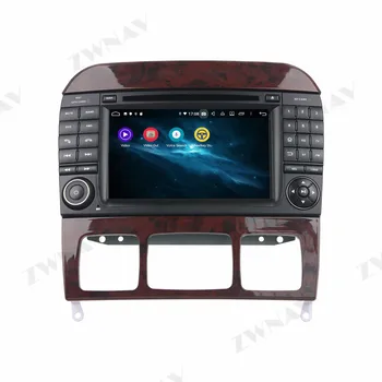 2 din Android 10.0 obrazovke Auto Multimediálny prehrávač Pre Benz S-Class W220/S280/S320/S350 rádio stereo GPS navi základnú jednotku auto stereo