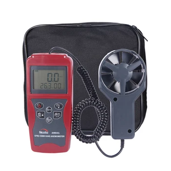 Nicetymeter AM841 Vreckový Digitálny Anemometer Rýchlosť Vetra Meter & Meranie Teploty rýchlosť Vzduchu Teplota s CMM/CFM