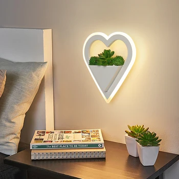 Nordic rastlín nástenné svietidlá Tvorivé posteli spálňa sconce jednoduché moderná obývacia izba uličkou lampa na Výzdobu LED nástenné svietidlo