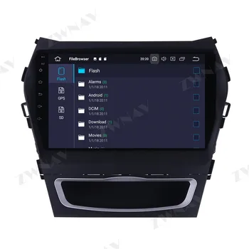 360 Kamery systém Android, Multimediálny Prehrávač Pre Hyundai IX45/Santa Fe-18 GPS Navi Rádio Stereo IPS Dotykový Displej Vedúci Jednotky