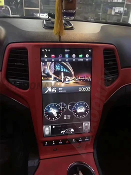 13.6 palcový 2din Android auto rádio multimediálny prehrávač na JEEP Grand cherokee 2011-2019 auto autoradio s GPS navigácie DVD prehrávač