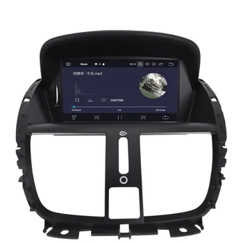 Android 10 S DSP Carplay IPS Displej Pre Peugeot 207 2008 2009 2010 2011 2012 2013 GPS Navigácie stereo Hlava jednotka audio