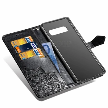 Kožené Peňaženky Flip puzdro pre Samsung Galaxy s rezacím zariadením S10 S11 5G S8 S9 Plus S10e S11e S6 S7 okraji Poznámka 10 9 8 Kryt
