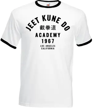 Jeet Kune Robiť Akadémie Mens Bojových Arter T-Shirt Bruce Lee Gymer 2019 Hot Predaj Letné Bežné Muž Kvalitné Lacné Tričko Online