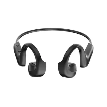 Bluetooth 5.0 180mAh Bezdrôtové Slúchadlá Kostné Vedenie Headset Šport Outdoor Mikrofón Handsfree s Mikrofónom Slúchadlá J1N5