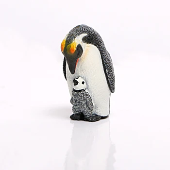 3ks Simulované Farma Zvierat Penguin Rodiny nastaviť Dieťa Statické plastikový Model Hračky, Dekorácie pre domov Malý Tučniak Akčná Hračka Bábika