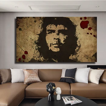 OUCAG Slávneho Che Guevara Obrázok Plagátu Maľovanie na Stenu Umelecké Plátno na Stenu Obrázok, Maľovanie na Obrázok Pre Obývacej Izby, Spálne, Dekoratívne