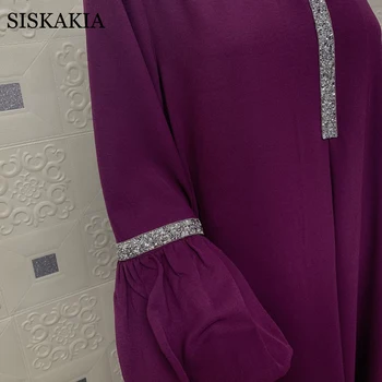 Siskakia Diamond Páse s nástrojmi Hidžáb Oblečenie pre Ženy 2020 Nové Blízkom Východe tureckej Dubaj Moslimských Abaya Malajzia Islamskej Ramadánu Oblečenie