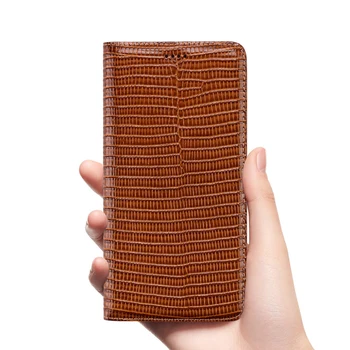 Lizard zrna originálne kožené peňaženky telefón taška pre Umidigi S5 Pro/Umidigi S3 Pro telefón prípade slotu karty držiteľ funda coque capa
