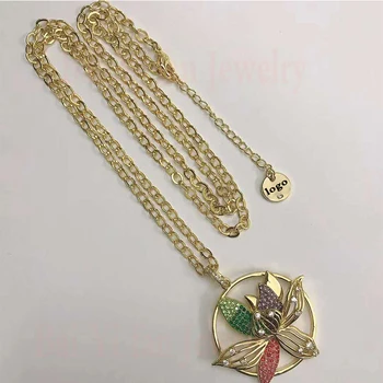 2020 Módne SWA Nové POSPOLITOSTI Nastaviť Prekrásny Kvet Magnólie Zlaté Kolo Petal Nastaviť Ženský Trend Luxusné Šperky Darček