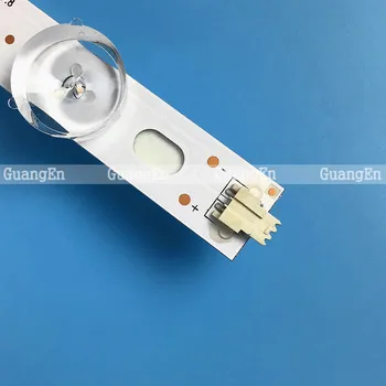 8 kusov Podsvietenie LED pásy 9 Lampa Pre LG 39