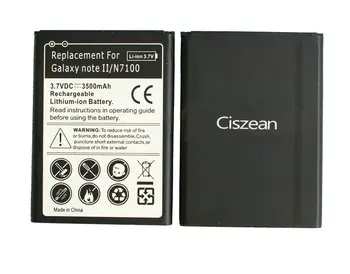 1x 3500mAh Náhradné Li-ion Batéria Pre Samsung Galaxy Note 2 II N7105 N7100 I605 I607 R950 T-Mobile T889 Sprint L900 I317