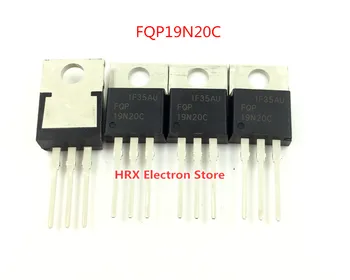 Nový, Originálny Import FQP19N20C 19N20C DO 220 19A 200V field effect tranzistor 10PCS/VEĽA