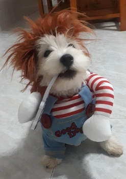 Halloween Pes Kostýmy, Funny Pet Oblečenie Nastaviteľné Psa Cosplay Kostým Sady Novinka Oblečenie pre Stredne Veľké Psy Buldog Pug