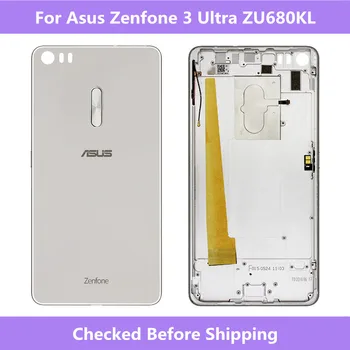 Asus ZU680KL Batérie Bývanie Kryt späť dvere puzdro Pre Asus Zenfone 3 Ultra ZU680KL Bývanie Kryt Prípade Zenfone ZU680KL