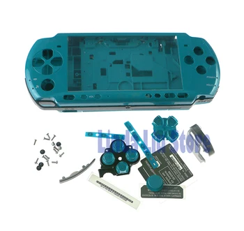 2sets/veľa Pre PSP3000 PSP 3000 Shell Starú Verziu Herné Konzoly nahradenie plný bývanie pokrytie prípad s tlačidlami
