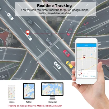 GPS Tracker Auto 2G GSM Mini GPS Tracker Locator Localizador GPS Nepremokavé Magnet Hlas Monitor 25 Dní Pohotovostného Zadarmo Web App