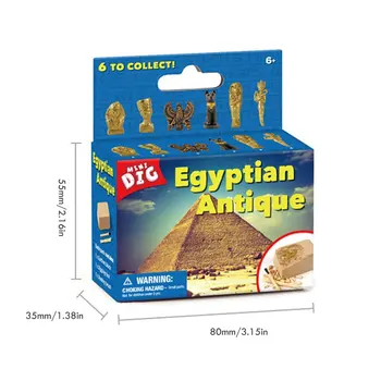 Archeologické Výskumy Hračka Egyptskej Múdrosti Pyramídy Živice Zlepšiť Schopnosť Ruky-Na Mozgu Nezávislé Myslenie 1 Sada