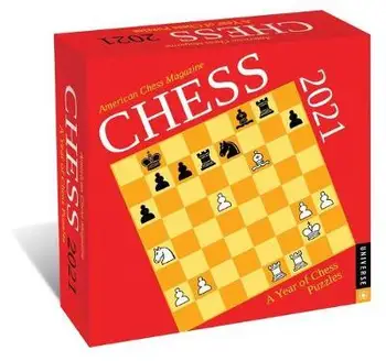 Šach 2021 Dňa na Deň Kalendárneho : Rok V Šachu Hádanky