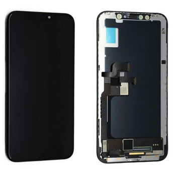 TFT oled 10 Desať Pre iPhone X Full Lcd s montážou Rámu, Výmena 5.8 palcový TFT Displej LCD Digitalizátorom. Modul Dotykový Displej