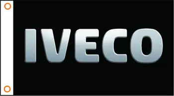 Auto vlajkou IVECO Banner 3ftx5ft Polyester 01
