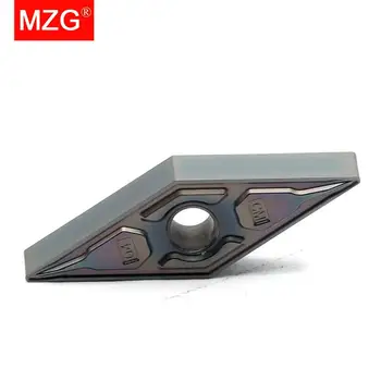 MZG 10pcs VNMG 160404 08 ZP1530 Pevné Otočných Karbidu Vložky pre CNC Titanium Hard Ocele Nudné, Sústruženie, Rezanie Nástroje Držiteľ