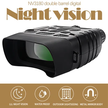 Digitálne Nočné Videnie Zariadenie 32GB Ďalekohľady 300M IČ Ďalekohľad Zoom Optika Fotografie, Nahrávanie Videa Pre Outdoor, Lov, Fotoaparát