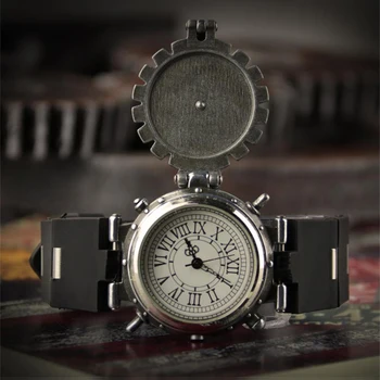 2020 Nové Steampunk Retro rock v pohode náramkové pánske Mechanické hodinky ženy muži hodinky, príslušenstvo