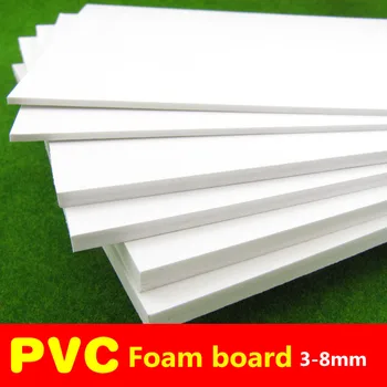 2 KS 300 * 300 biele PVC peny doska model budovy model v prevedení PVC peny board2mm 3 mm 5 mm 8 mm