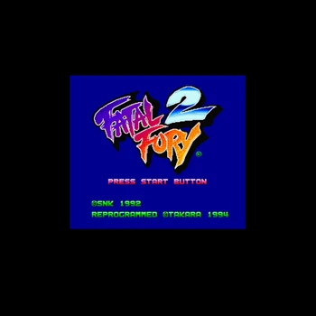 Fatal Fury 2 16 bit Veľké Sivé Hra Karty Pre NTSC Hry Hráč Drop Shipping