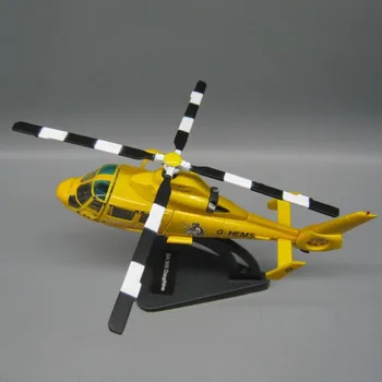 11.5 CM 1/100 rozsahu taliansku Verziu sa365 Z-9 Black Hawk Dolphin ambulancie vrtuľník Vojenské modely lietadiel model zbierať hračky