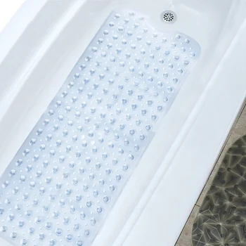 40*100 cm Mat Vaňový Kúpeľ Mat PVC Veľké Vaňou Bezpečnostné Sprchy Non-slip Vaňa Rohože S Prísavky Rohože